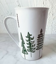 Starbucks 2015 Holiday Green Christmas Trees Tall 14.67 fl oz Mug - Coff... - $18.95