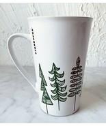 Starbucks 2015 Holiday Green Christmas Trees Tall 14.67 fl oz Mug - Coff... - $18.95