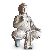 Buddha 41759 Levitating Meditating Vitarka Mudra Resin Statue 11&quot; H - £35.03 GBP