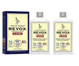 2x360ml Revox Horsetail Extract Herbal Hair Care Shampoo 360 ml. Hair Gr... - £24.13 GBP