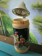 MID CENTURY WESTERN GERMANY BEER STEIN TIROL FAMILY ORIGINAL - £35.30 GBP