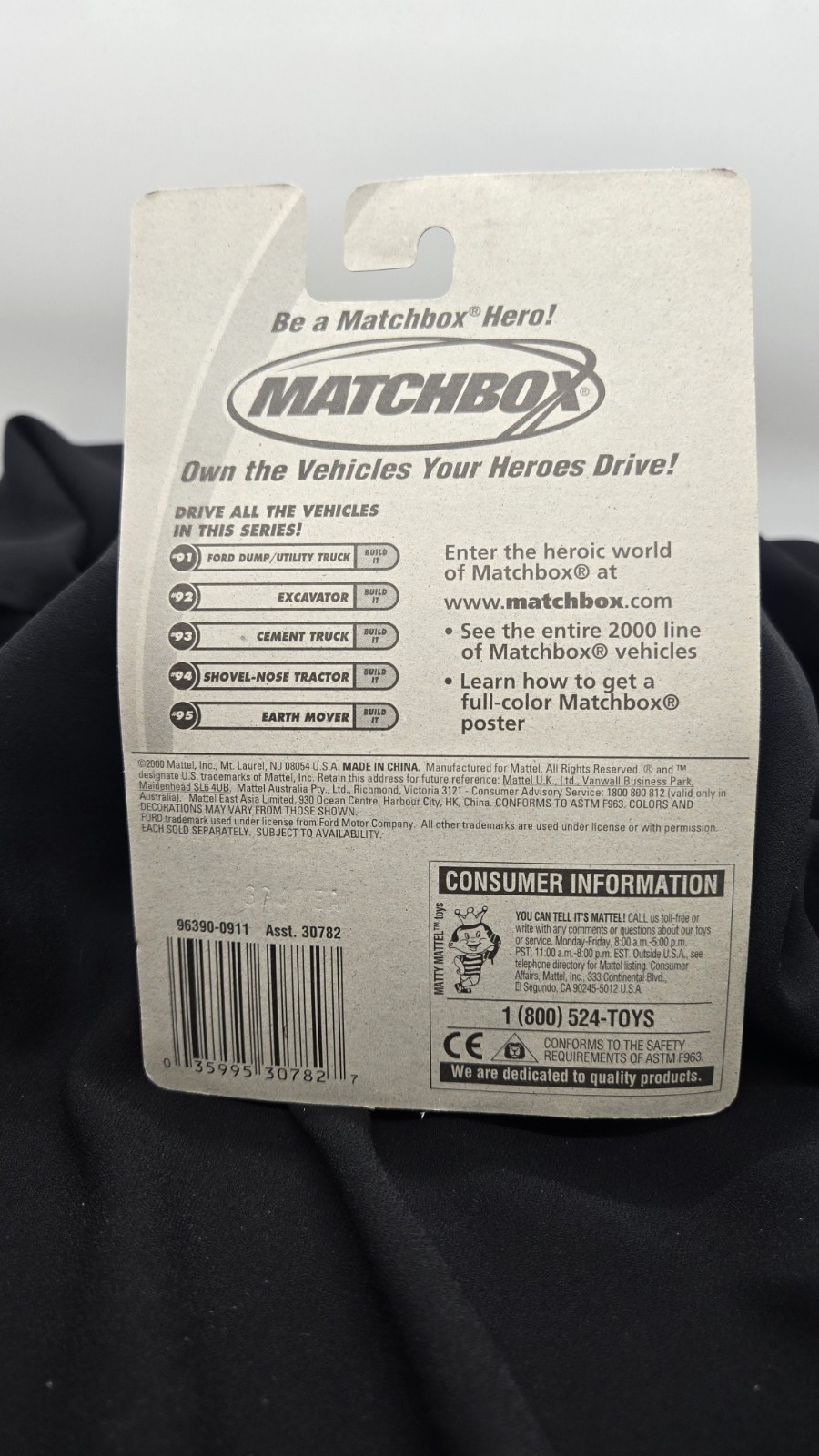 MATCHBOX Shovel Nose Tractor NOC Great Item From Mattel Item image 2