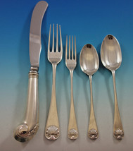 Williamsburg Shell by Stieff Sterling Silver Flatware Set Service 35 pcs Dinner - £2,706.68 GBP