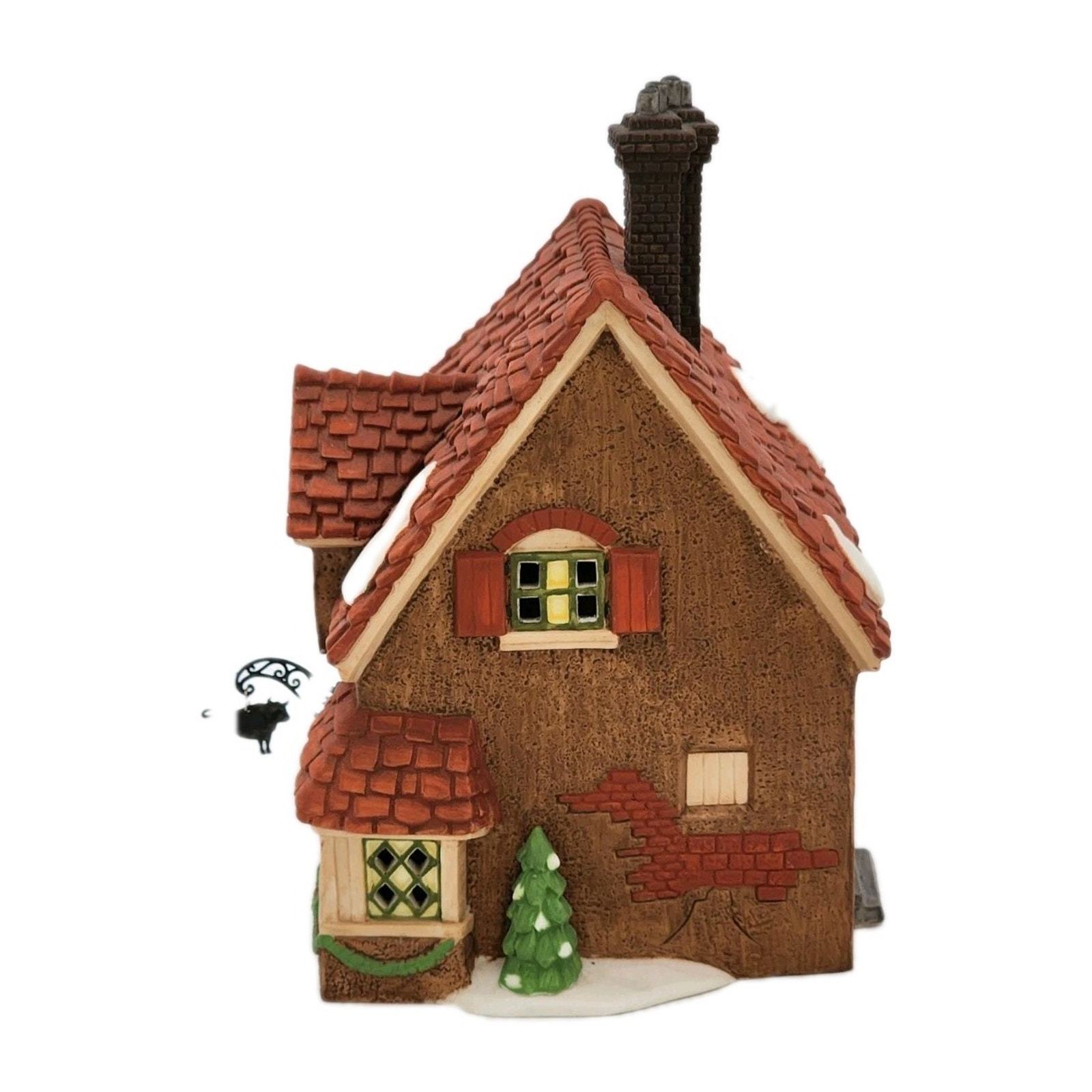 Dept 56 The Chop Shop Dickens Village Series Illuminated VTG 1995 Original Box Item image 6