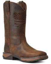 Ariat Women&#39;s Anthem Patriot Western Performance Boots - Broad Square Toe - £97.14 GBP