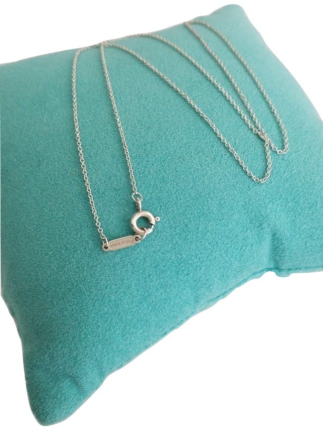 # Tiffany & Co Sterling Silver 925 delicate Necklace 16" Chain  - $60.00