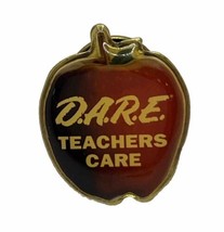 DARE Teachers Care Police Department Law Enforcement Enamel Lapel Hat Pin - $11.95