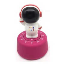 Spaceman Model Mechanical Timer Kitchen Gadget Cooking Clock Alarm Counters 60 M - $15.67