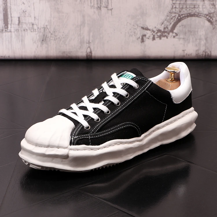 Best Sneakers Summer  Men&#39;s  Canvas Hip Hop Casual Shoes Trainers Flat d Shoes F - $103.36