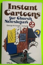 Vtg Instant Cartoons for Church Newsletters #2 by George W. Knight (PB 1... - £3.18 GBP