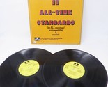 Jamey Aebersold 17 All-Time Standards JAZZ STEREO DOUBLE LP Record Vol 2... - $12.82