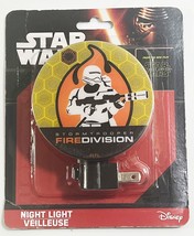 Disney Star Wars Stormtroopers Fire Division Night light Veilluse  (BRAN... - $9.74