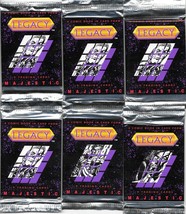 Legacy Comic Book Trading Cards 6 FACTORY SEALED 9 Card Packs 1993 Majestic Ent - £3.18 GBP