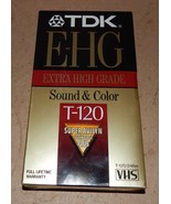 VHS Tapes T-120 Extra High Grade New Sealed Ones 3 Different Types 2/6 h... - £3.14 GBP