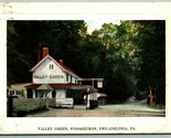 Valley Verde Wissahickon Philadelphia Pennsylvania Pa DB Cartolina C14 - £5.72 GBP