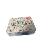 Jax Ltd Texas Hold Em Poker Set Book Chips Tray Cards Button New Sealed - $18.81