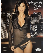 JAYDE NICOLE Autographed SIGNED 8x10 PHOTO PMOY 2008 JSA CERTIFIED AUTHE... - £56.12 GBP