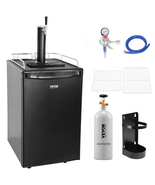 VEVOR Single Tap Beer Kegerator, Full Size, CO2, 32-50°F, Barrel Hold, B... - $520.99