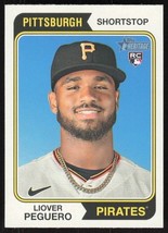 2023 Topps Heritage #363 Liover Peguero NM Near Mint RC Rookie Pirates I... - £1.24 GBP
