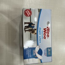 Four Paws Wee-Wee Dog Diaper Garment Pads  (24 Per Pack) - £29.54 GBP