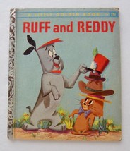 Ruff And Reddy Little Golden Book ~ First &#39;a&#39; Ed Vintage Children&#39;s Ann Mc Govern - $9.79