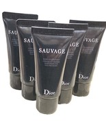 5X CHRISTIAN DIOR SAUVAGE MOISTURIZER FOR FACE &amp;BEARD 5x.67oz =3.35 Oz T... - $1,459.53 MXN