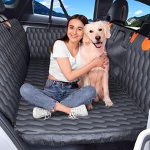 3-in-1 Convertible PU Leather Dog Car Seat Extender &amp; Booster Seat – 400... - $61.75