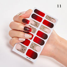 #AF011 Patterned Nail Art Sticker Manicure Decal Full Nail - $4.40
