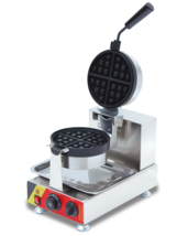 110V Non-stock Single Head Rotary Waffle Maker (Aluminum w/ PTFE coated ... - £135.09 GBP