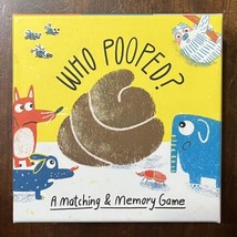 Who Pooped? - A Matching &amp; Memory Game by Claudia Boldt - £7.67 GBP
