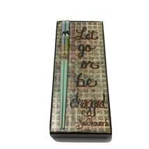 Primitive Zen Proverb “Let Go Or Be Dragged” - $134.02 MXN