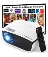 Outdoor Projector, Mini Projector For Home Theater, 1080P And 240&quot; Suppo... - $64.99