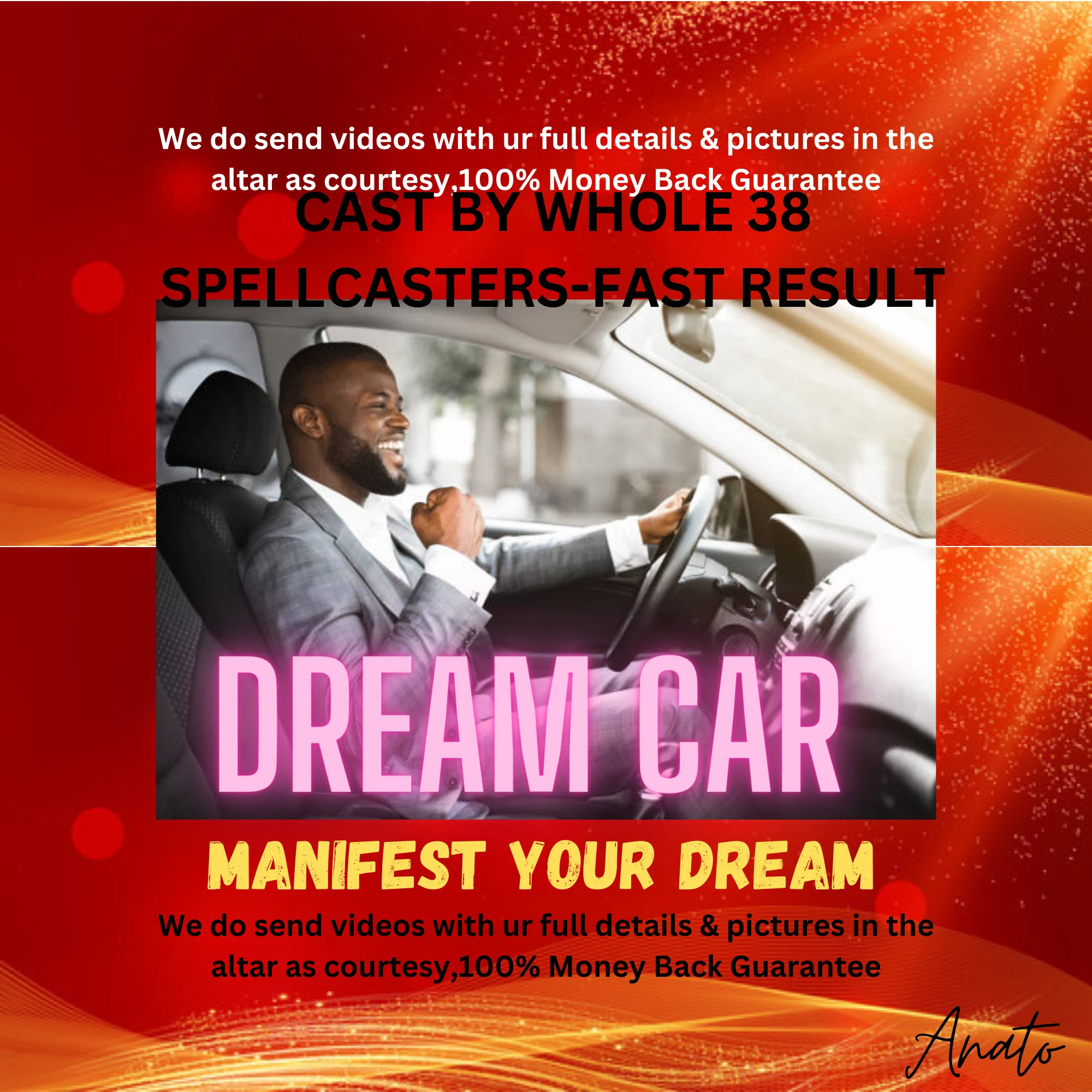 spell to get a new Dream car Extreme Dream Car Van, - $600.00