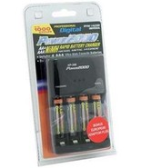 4-Pack AAA NiMH Batteries 1150mAh with Quick Wall Charger 110-220v - £15.47 GBP