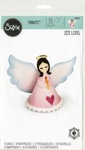 Sizzix Thinlits Die Set Angel 3-D by Jen Long 9 pieces in Pack Metal Holiday - £17.24 GBP