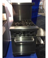 24&quot; RANGE 4 BURNERS WITH 1 OVEN STOVE CookRite AGR4B LP PROP GAS FREE LI... - $2,788.75 CAD