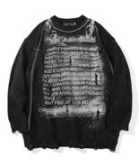 Hidden Words Distressed Sweatshirt - $54.99