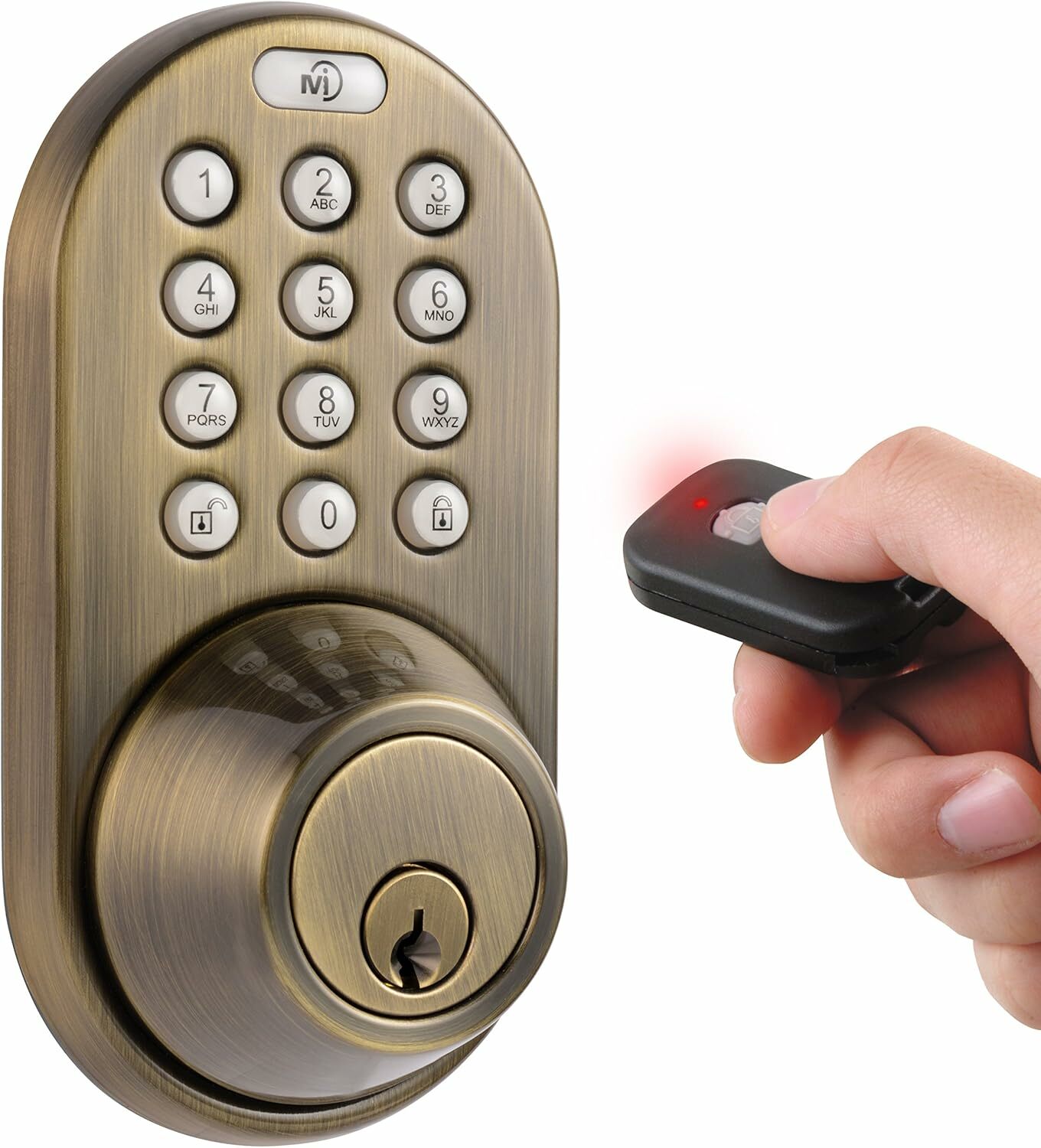 For Exterior Doors, Milocks Offers The Xf-02Aq Digital Deadbolt Door Loc... - $97.98