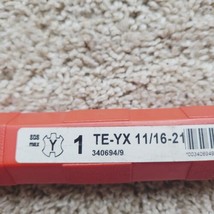 Hilti Hammer Drill Bit 1x TE-YX 11/16-21 #340694 SDS Max Y 16&quot; - $32.25