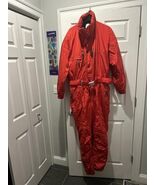 Bogner Red Ski Suit with Belt -Vintage -80’s-90’s 46 Long - $8,218.20 MXN
