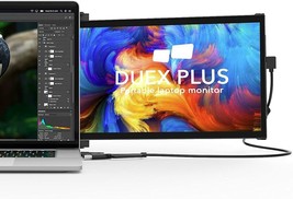 Mobile Pixels Duex Plus Portable Monitor For Laptops, 13.3&quot; Full HD IPS Screens - £127.72 GBP
