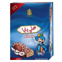 Ali baba Wafers, Coated w/Chocolate and Coconut, Palestine Origin,1.32 lb. (21oz - £39.56 GBP
