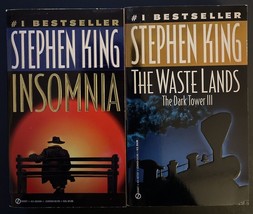 Stephen King’s INSOMNIA First Signet Printing 1995 &amp; THE WASTE LANDS TDT... - £12.97 GBP