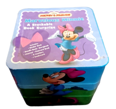 NOS Sealed Mickey &amp; Friends Stackable Book Surprise Minnie Mouse Craft Set - $12.82