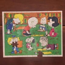 1966 Snoopy Peanuts Vintage Puzzle Charlie Brown Linus Lucy Patty Please Read - $9.89