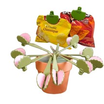 3D Printed Venus Flytrap Plant Snack Clips,9Pcs Potato Chip Bag Clips,Chip Clips - $50.99