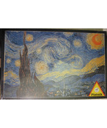 NEW Piatnik Germany 1000-Piece Jigsaw Puzzle VanGogh Starry Night Factor... - $30.40