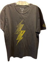 Fox men’s XL Gray short sleeve premium cotton Graphic T-Shirt - $14.35