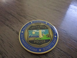 Virginia Beach Police Department VA Challenge Coin #682R - £24.13 GBP