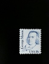 1981 18c George Mason, Patriot, Bill of Rights Scott 1858 Mint F/VF NH - $0.99